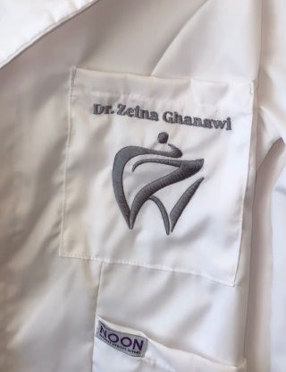 Dental Lab Coat Embroidery