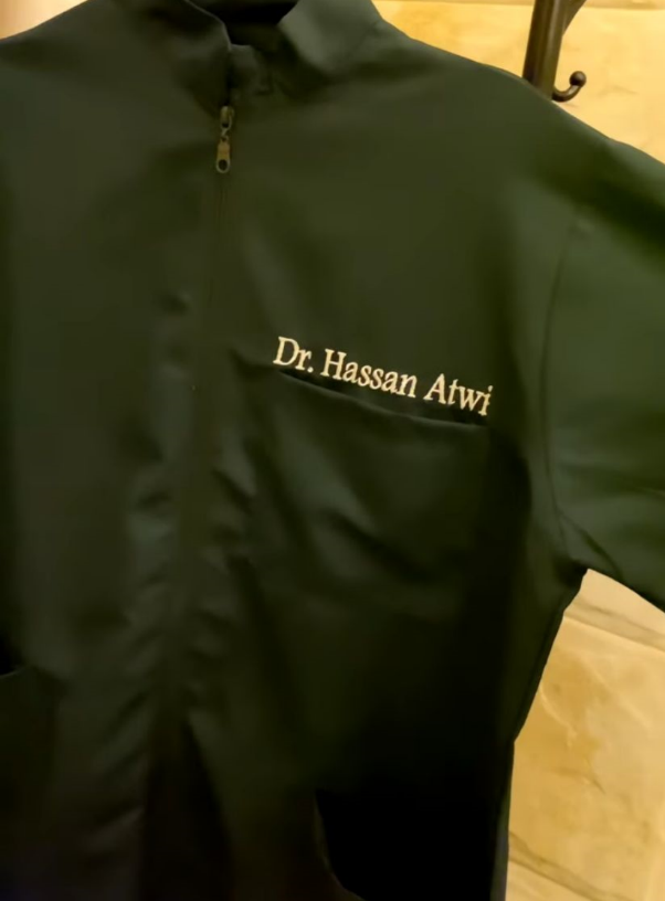 Male Zipper Design Scrub