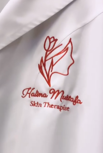 Skin Therapist Lab Coat Embroidery