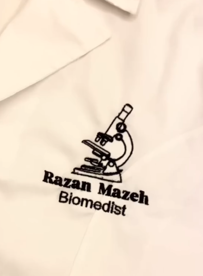 Biomedist Lab Coat Embroidery