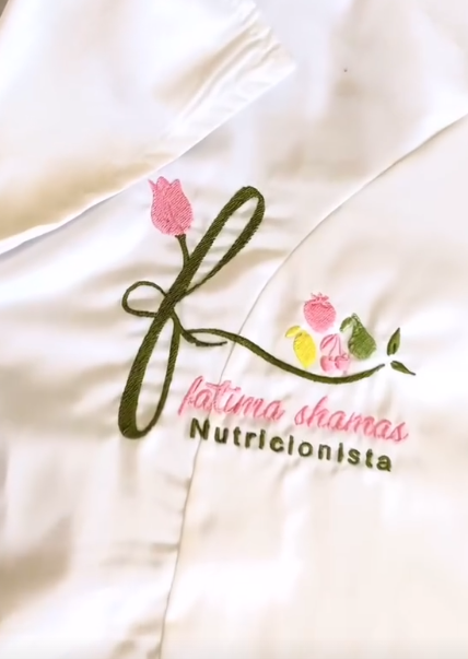 Nutricionista Lab Coat Embroidery