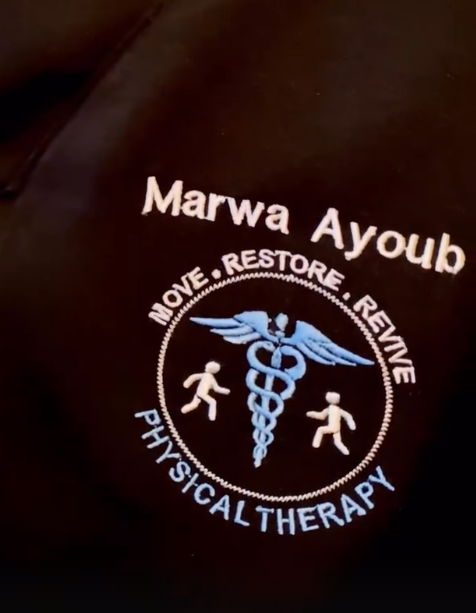 Physical Therapy Scrub Embroidery