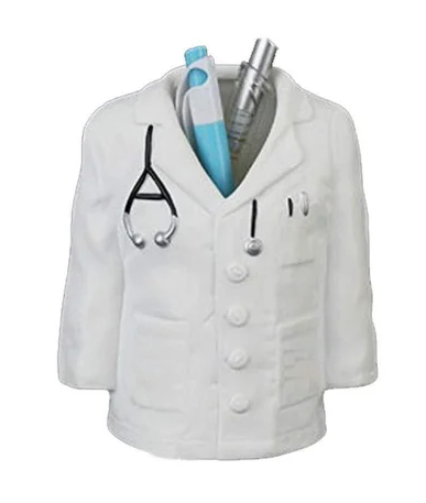 Doctor Lab Coat Pen Holder