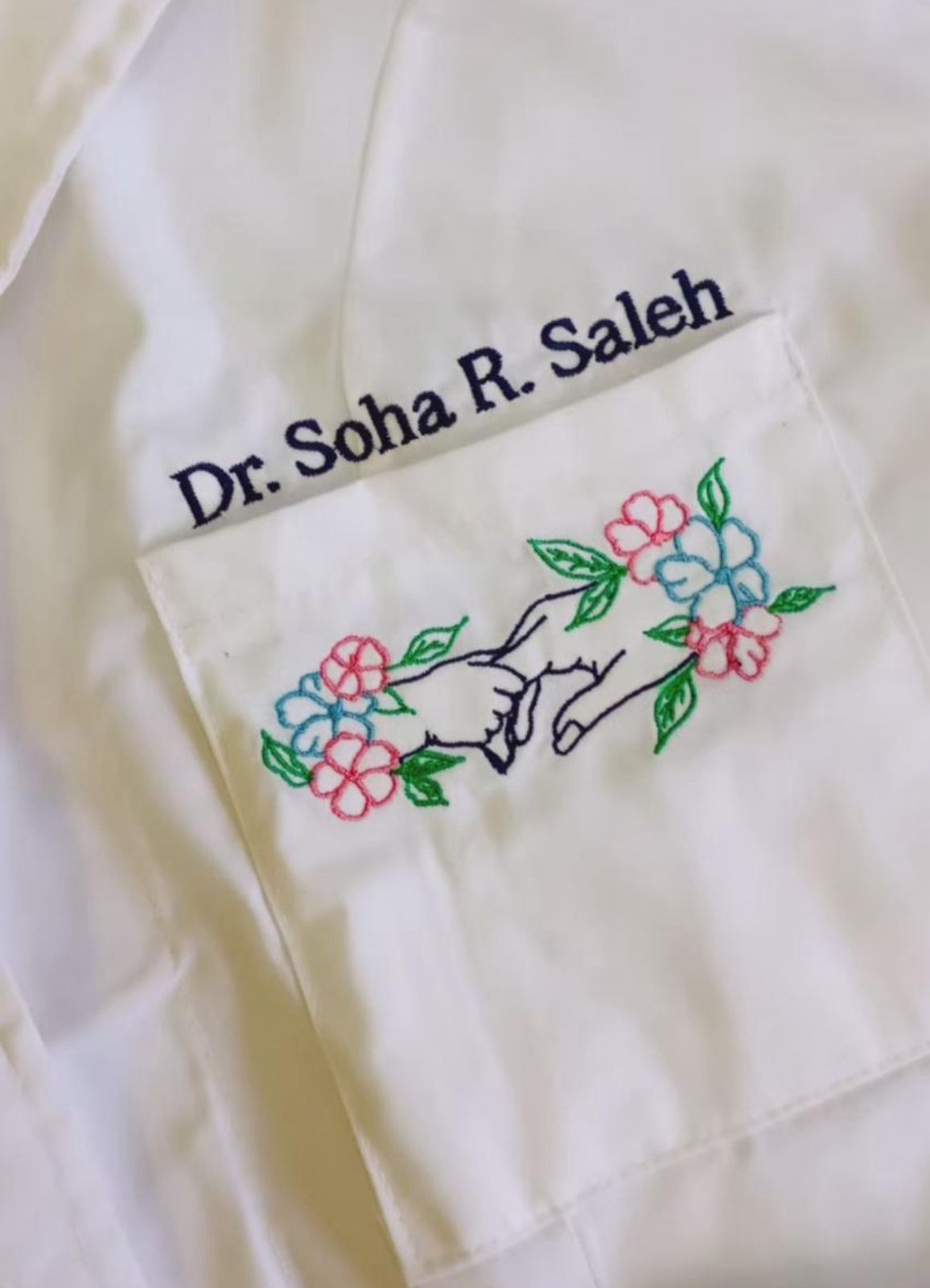 Pediatrics Lab Coat Embroidery