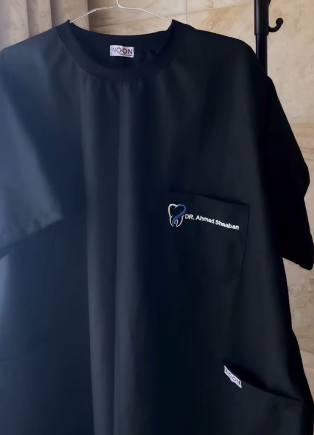 Round Neck Male Scrub