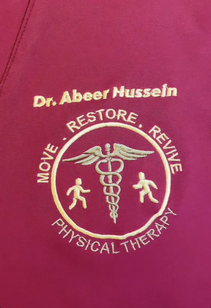 Physical Therapy Scrub Embroidery