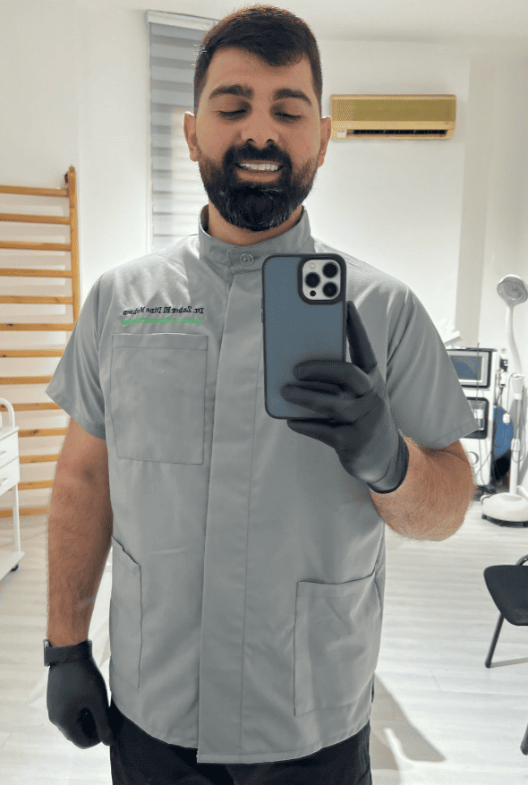 Placket Design Scrub